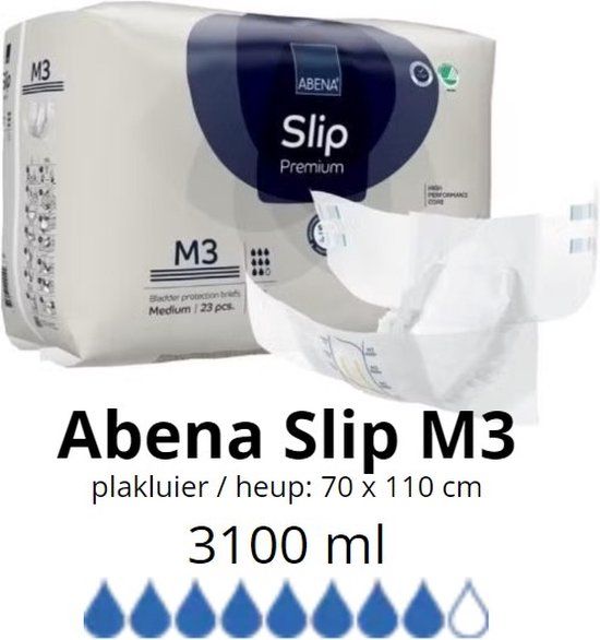 ABENA Incontinentie Slip Premium M3 - Maxi - 23 stuks