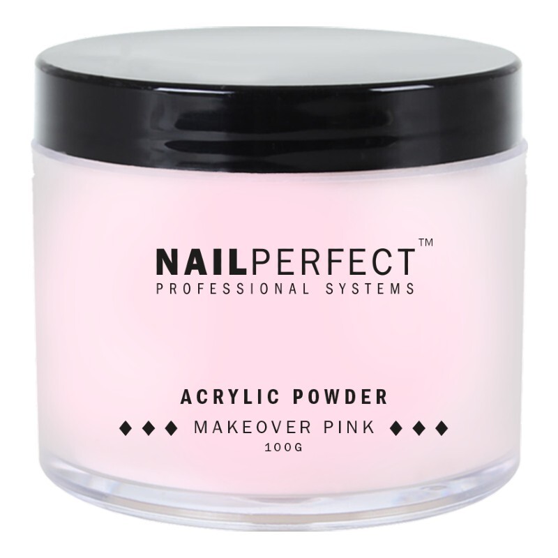 Nailperfect Nail Perfect Premium Acrylic Powder Makeover Pink 100gr