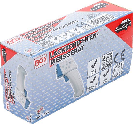 BGS 2197 | Lakdiktemeter voor ferro en non-ferro metalen