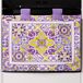 PETTI Artigiani Italiani - Ovenafdekking, ovenafdekking voor keuken, moderne digitale print, Vietri Violet, 100% Made in Italy