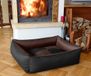 BedDog® MAX QUATTRO 4in1 hondenmand L Mocca (zwart/bruin)