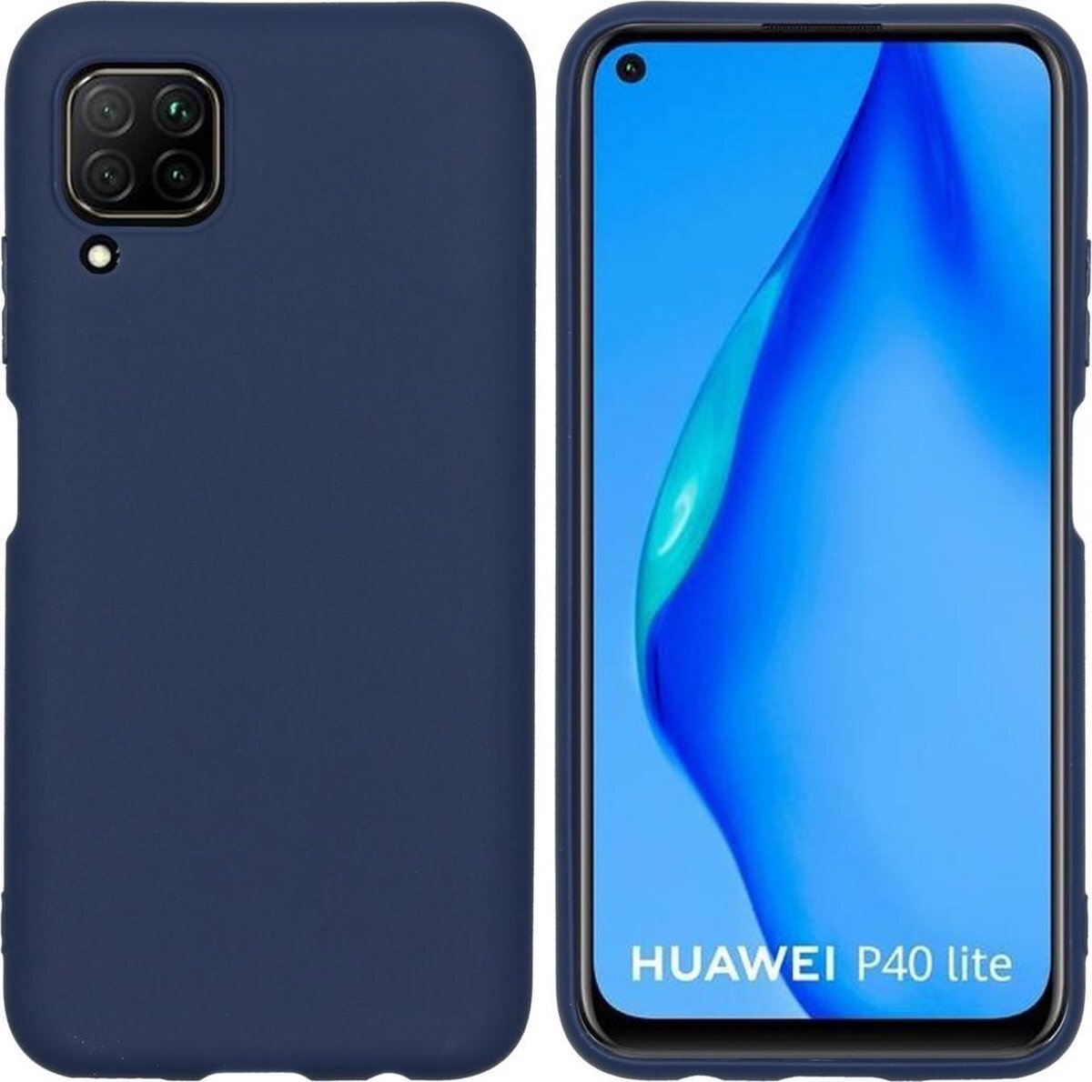 imoshion Backcover voor de Huawei P40 Lite - Donkerblauw