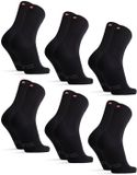 DANISH ENDURANCE Katoenen Sokken - Klassieke Stijl - Unisex - 6 paar - Maat 39-42