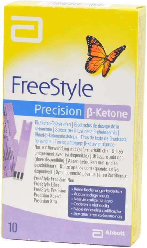 Freestyle Precision ketonen strip 10st