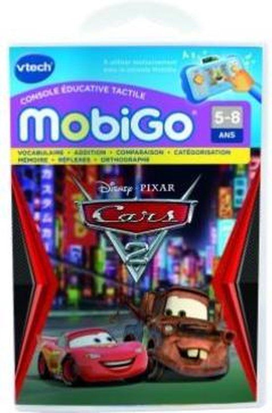 VTech Mobigo Game - Cars 2 (5-8 Y)
