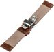 Strap-it Polar Grit X Pro luxe leren band - bruin