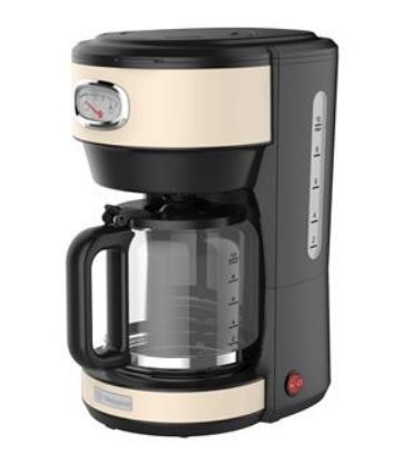 Westinghouse WKCMR621WH - Filterkoffiezetapparaat - 1.25L - Zwart/Wit - 10 kopjes