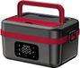Merkloos Draagbare Elektrische Lunchbox - Zelfverwarmend en Oplaadbaar - Voor Werk, Reizen en Onderweg - 1.5L