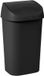 Curver Mistral swing afvalbak 50l zwart 38,8x30,3x69cm
