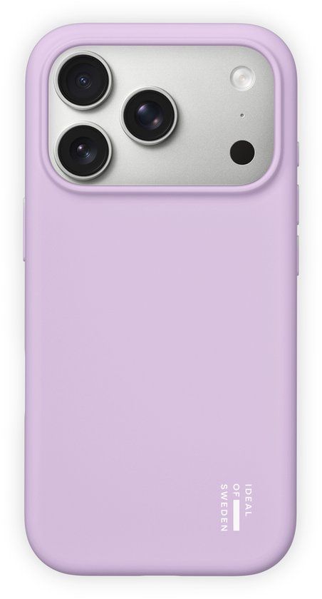 iDeal of Sweden Silicone Case geschikt voor MagSafe geschikt voor iPhone 17 Pro - Lavender Milk