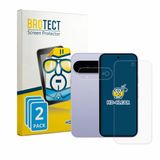 BROTECT - Screenprotector voor Google Pixel 11 (Voor+Camera) - Folie Beschermfolie transparant 2 Stuks