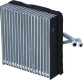 NRF Verdamper voor airconditioning, zonder ventiel, 225 mm - 215 mm, geschikt voor onder andere VW GOLF