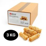 HEAT Outdoor Living Flocons d'allumage en laine de bois 3 kg - 260 pièces