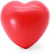 Merkloos / Sans marque Makito Western Europe Stressbal hartje - rood - 7 cm