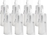 Trendoz Opvouwbare Waterfles - Wit - Kunststof - 400 ml