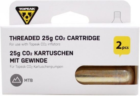 Topeak Co2 patronen 25gr 2