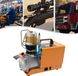 Compresseur d'air PCP - Haute pression - Pression 0–30 MPa - Moteur en cuivre de 1,8 kW - 100 litres/minute - Arrêt automatique - Convient aux bouteilles jusqu'à ≤6,8 litres - Prise UE - Orange/noir