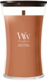 WoodWick Pumpkin Praline Geurkaars Large - 130 Branduren