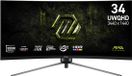 MSI MAG 345CQRF E20 moniteur d'ordinateur 86,4 cm (34") 3440 x 1440 Pixels UltraWide Dual Quad HD Zwart