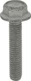 Restagraf Metalen schroeven zeskantkop met sokkel - M6-1.00 x 30 mm - Staal klasse 8.8 - DIN 6921 - Ref. 7166 - Zak van 10 stuks