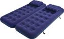 Markenlos Wan GmbH Opblaasbaar 4-in-1 luchtbedset met kussen, 191x73x22 cm, blauw
