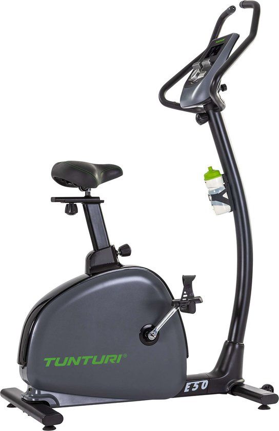 Tunturi Performance E50 Hometrainer - Fitness Fiets - Ergometer - Zwart/Grijs