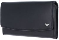 Golden Head Leren portemonnee Polo RFID Protect Damenbörse 2823 Schwarz zwart