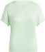 Adidas Performance Aeroready Train Essentials 3-Stripes T-Shirt Dames Groen XXL