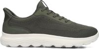 Geox Heren Lage sneakers U Spherica Plus - Groen - Textiel - Maat 39