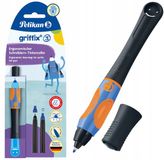 Herlitz Pelikan Griffix Rollerballpen - Neon Zwart - Rechtshandig - M
