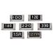 Yageo RC1206JR-07100RL Résistance à couche de carbone 100 Ω CMS 1206 0.25 W 5 % 200 ppm 1 pièce(s) Coupe de bande