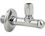 Kirchhoff CHE Robinet d'angle, 1/2"ET x 45 mm x 10 mmQ, avec rosace - 986259248