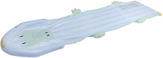 Swim Essentials Groene Dier Opblaasbare Waterglijbaan