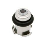 Fissler Ventiel Euromatic met O-ring voor alle maten, origineel reserveventiel voor Fissler snelkookpannen, eenvoudig vervangen, 011-631-00-750/0, voor alle maten, zilver