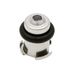 Fissler Ventiel Euromatic met O-ring voor alle maten, origineel reserveventiel voor Fissler snelkookpannen, eenvoudig vervangen, 011-631-00-750/0, voor alle maten, zilver