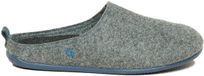 Gottstein Wool Slide-In Unisex Pantoffels - Wol/Vilt - Rubber - Grijs Petrol - Maat 46