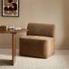 NOUS Living Rhea 1-zits element eetkamerbank 82 cm