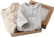 Vertbaudet Set van 2 pyjama's voor babyjongens in fluweel / velours