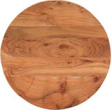 vidaXL Tafelblad rond Ø 50x2,5 cm massief acaciahout