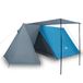 Tente 3 personnes imperméable bleu