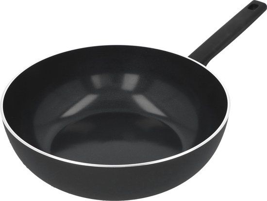 Demeyere Alu Comfort 3 Wokpan - 28 cm - Zwart