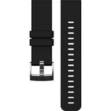 Suunto Traverse siliconen band accessoires, zwart, One Size