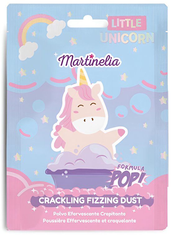 Martinelia Little Unicorn - Badzout voor Kinderen - 30 g, Schietend, Kleurrijk