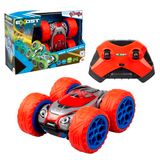 Bizak Exost 62000730-3 Cross Red RC off-road auto met 360° acrobatiek, draaibare wielen en oplaadbare accu, officieel product voor kinderen vanaf 5 jaar