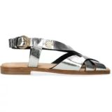Fred De La Bretoniere Gitel Cross Sandaal Mirror Zilver - Maat 40