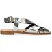 Fred De La Bretoniere Gitel Cross Sandaal Mirror Zilver - Maat 40