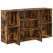 VidaXL Dressoir 120x30x75 cm bewerkt hout gerookt eikenkleurig