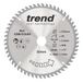 Trend Wood cirkelzaagblad, 235 mm diameter, 30 mm boring, 56 tanden, 2,8 mm snijvoeg, +10° haak, TCT, extra fijn oppervlak, CSB/23556
