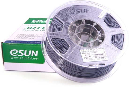 ESUN PLA+ Grey - 1.75mm - 3D printer filament