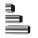 Odin TS601PC deurstopper, gepolijst roestvrij staal, 30 x 30 mm, L: 20 mm